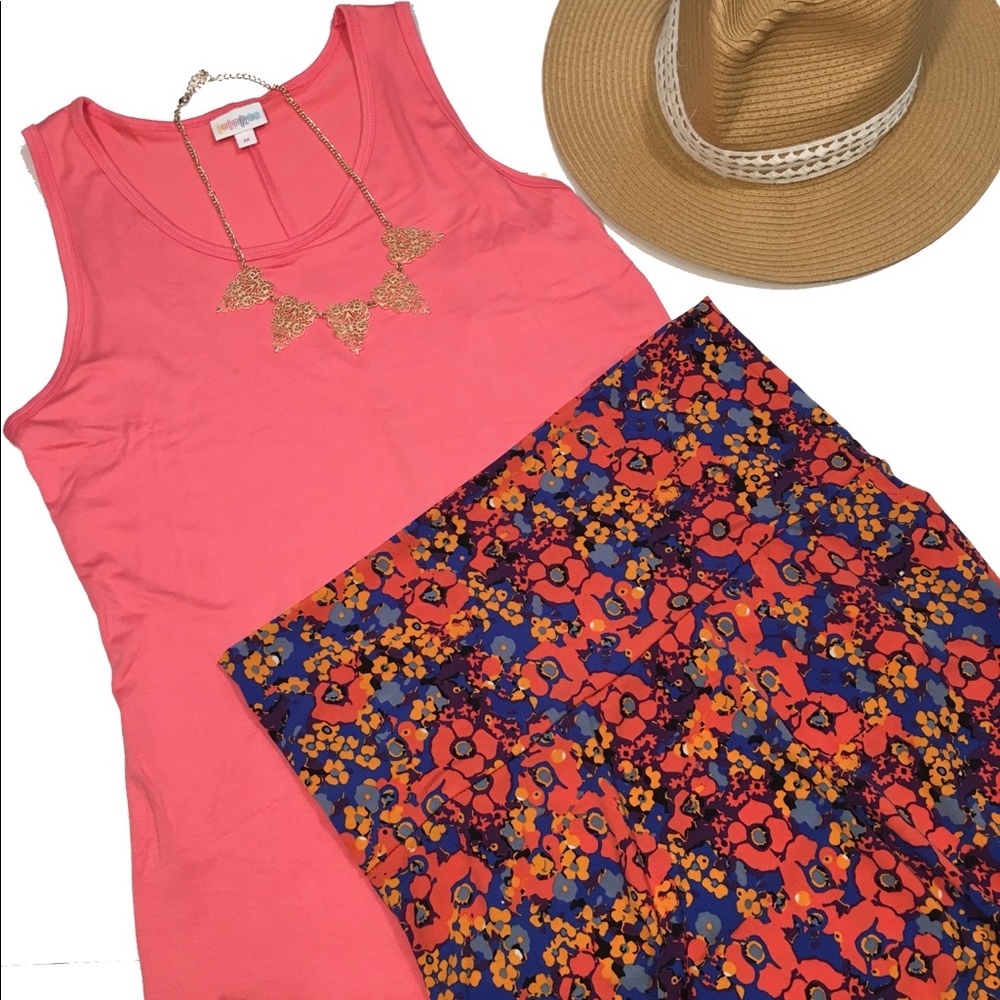 LuLaRoe tank top and maxi